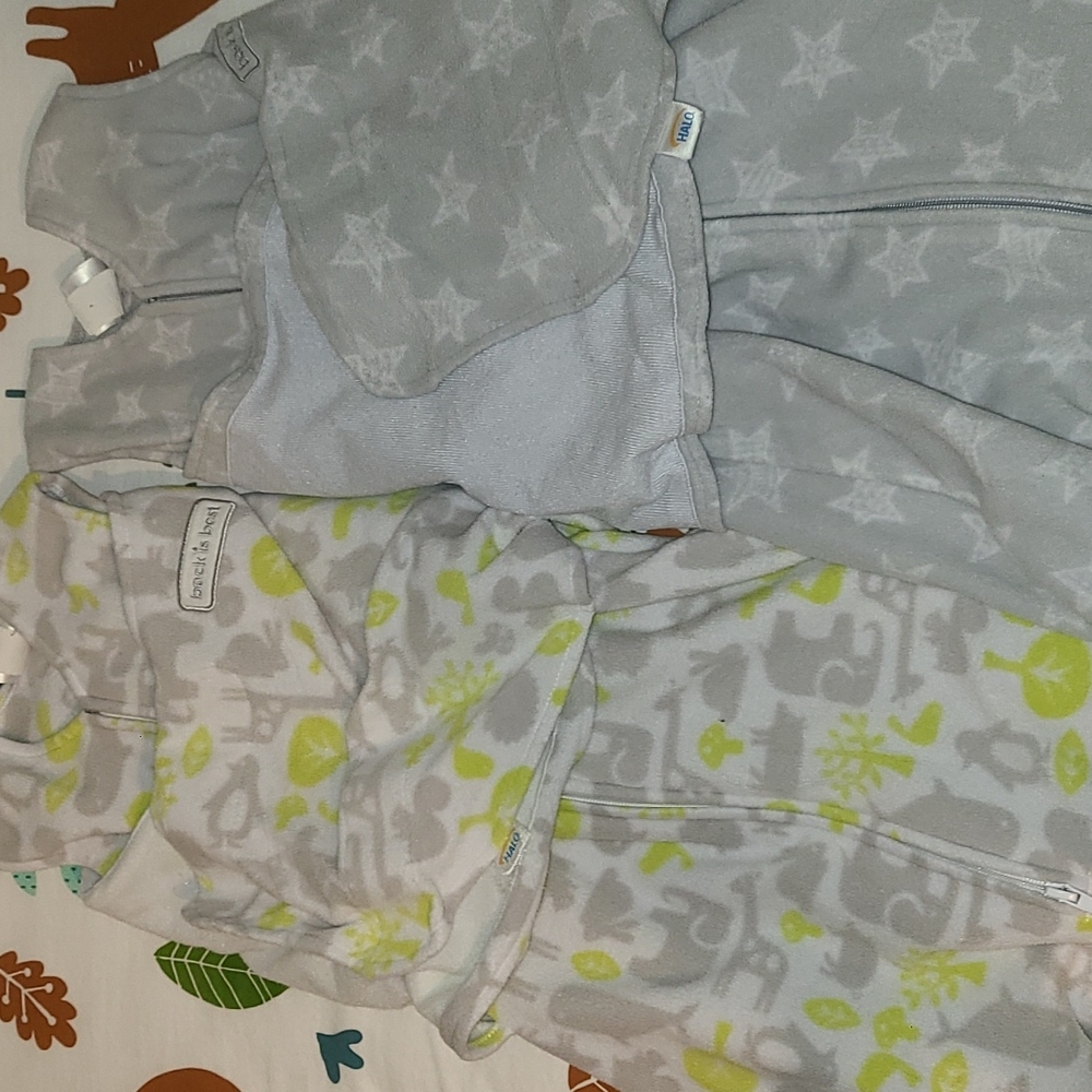 Halo fleece sleep sack swaddle